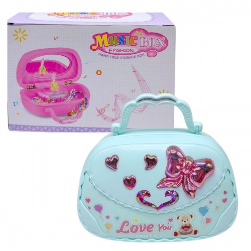 Музична скринька "Сумочка" (БЛАКИТНА) (MiC)