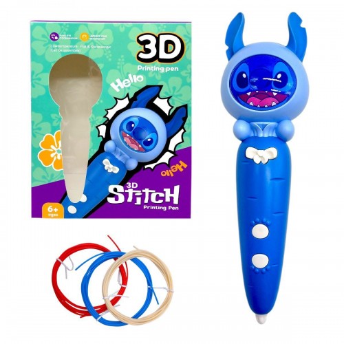 3D ручка Стіч (СИНІЙ) (MiC)