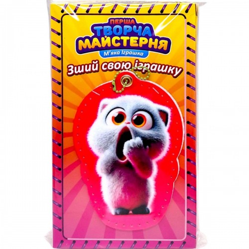 Іграшка м’яконабивна «Творча майстерня Червоне Кошеня» розмір 14 см (Сувенир-Декор)