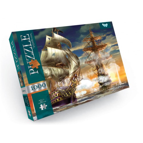 Пазлы "Военные корабли", 1000 эл (Dankotoys)