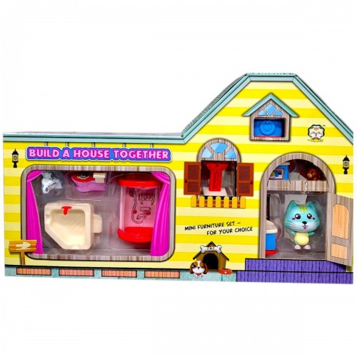 Набор игрушечная комната с мебелью (Желтый) (mr.Manx)