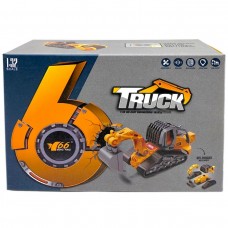 Металлический трактор с набором ковшей (7х12х17см)