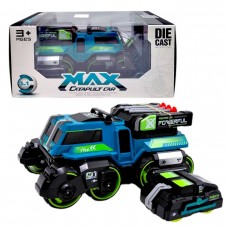 Инерционная металлическая машинка 3 в 1 с катапультой