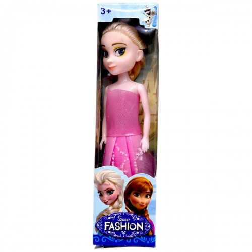 Лялька в стилі казкової принцеси "FROZEN" (РОЖЕВА) (MiC)