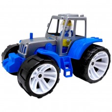 Трактор пластиковий  BAMS 007/6 (СІРИЙ/СИНІЙ)