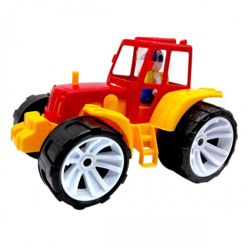 Трактор пластиковий BAMS 007/6 (ЖОВТИЙ/ЧЕРВОНИЙ) (Bamsik)