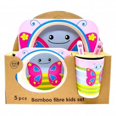 Набір дитячого бамбукового посуду (МЕТЕЛИК)
