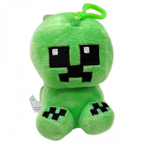 Мʼяка іграшка-брелок MINECRAFT (КРІПЕР) (MiC)