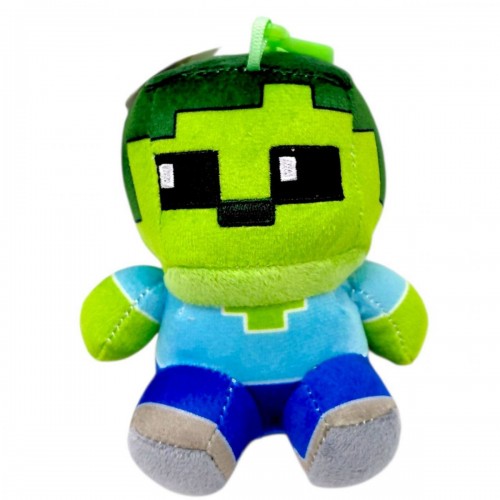 Мʼяка іграшка-брелок MINECRAFT (ЗОМБІ) (MiC)