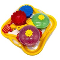 Набор столовой посуды Пицца на подносе (ЖЕЛТЫЙ)