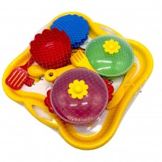 Набор столовой посуды Пицца на подносе (ЖЕЛТЫЙ)