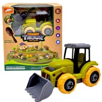 Игровой набор (трактор, инструменты, аксессуары) в короб.18,8*8,8*22,5см