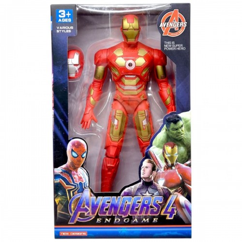 Герой MARVEL 26 см, підсвічування, в коробцІ (ЗАЛІЗНА-ЛЮДИНА) (MiC)