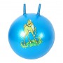 М`яч для фітнесу діаметр 27 см, висота з вушками 40 см, у пакеті (СИНІЙ) (MiC)