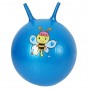 М'яч для фітнесу діаметр 35 см, висота з вушками 40 см, у пакеті (СИНІЙ) (MiC)