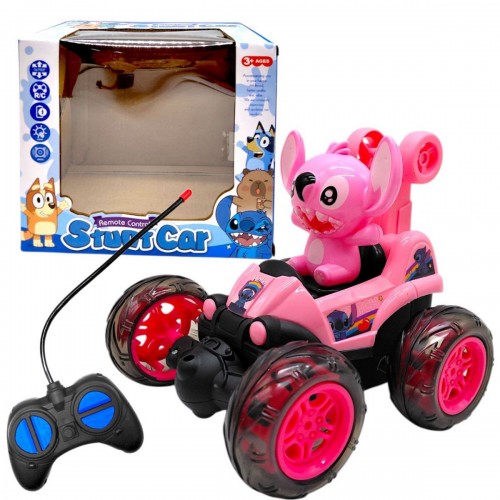 Машина р/к STUNT CAR STITCH (РОЖЕВА) (MiC)