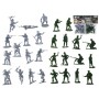 Военный игровой набор "Пехота №2" (комплект пластиковых фигурок) (Colorplast)
