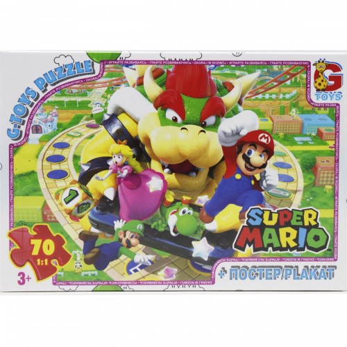 Пазли "Маріо", 70 ел (Gtoys)