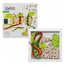 Дерев'яна гра-шнурівка 