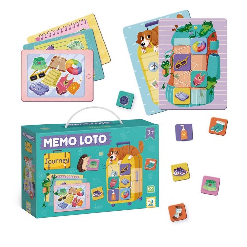 Мемо лото «Збираємось у подорож» (Dodo)