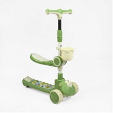 Самокат триколісний з сидінням