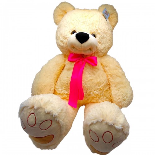 М'яка іграшка "Ведмідь Бонік" (1 м) КРЕМОВИЙ (Nikopol)