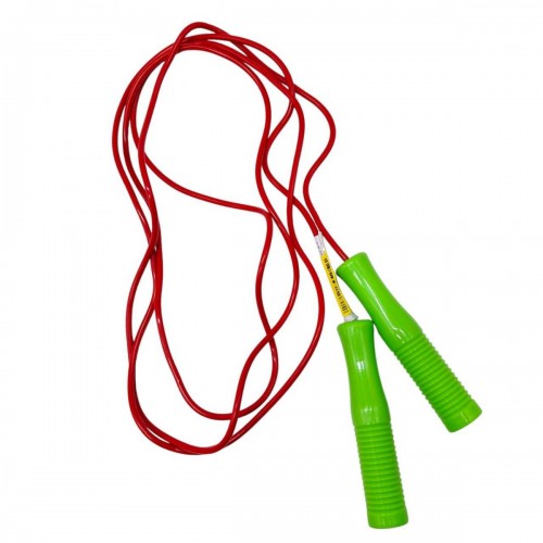Скакалка №2 цветная 260см (КРАСНАЯ) (MiC)