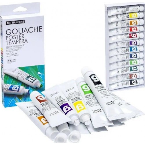 Фарби 12кол*12мол «Art Ranger» (MiC)
