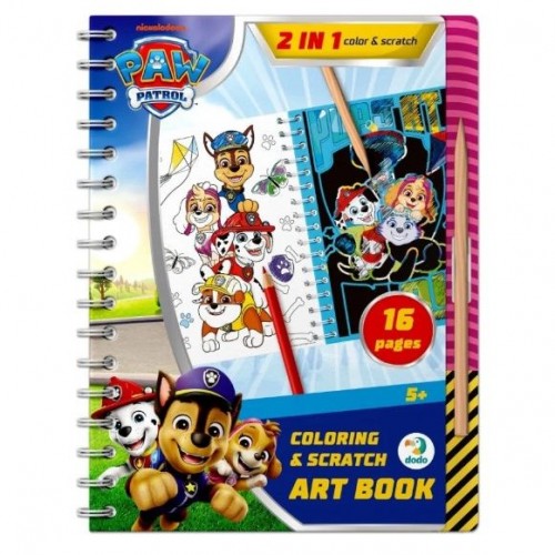 Набор для творчества 2 в 1. Раскраски и гравюры «Играй весь день» (Dodo)