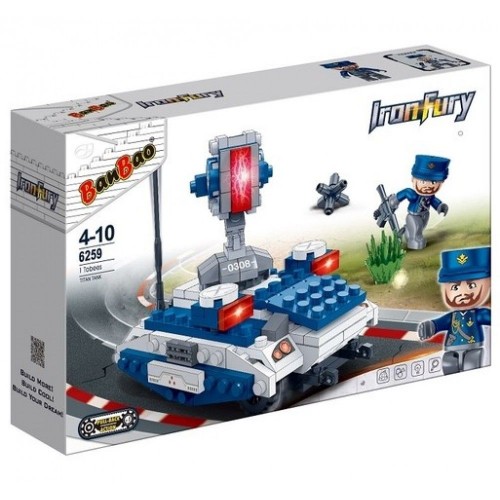 Конструктор "Лазерний танк", 152 елем. (BanBao)