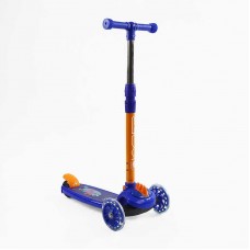 Самокат триколісний Skyper колеса PVC зі світлом, кермо з`ємне