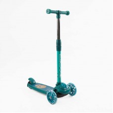 Самокат триколісний Skyper колеса PVC зі світлом, кермо з`ємне