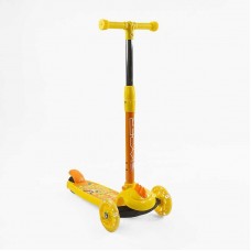 Самокат триколісний Skyper колеса PVC зі світлом, кермо з`ємне