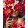 Набір для розпису по номерах "Квіткова Спокуса" 40х50см (Ідейка)