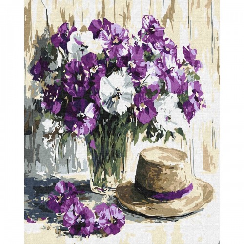 Картина по номерам "Цветочный натюрморт" 40х50 см (Ідейка)