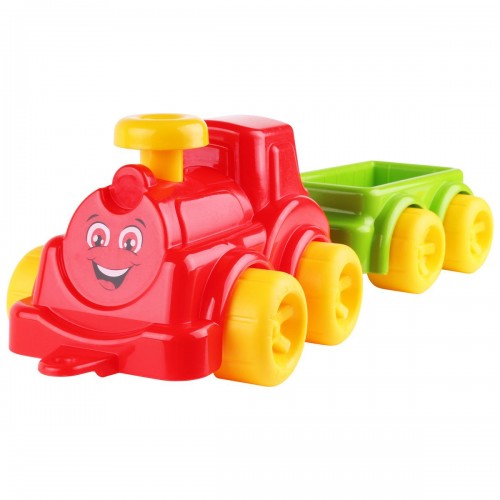 Паровоз "Максик", зеленый (Технок)