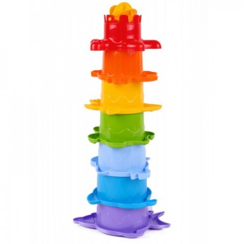 Піраміда "Морські жителі" з лійкою 7396 ТЕХНОК (Технок)