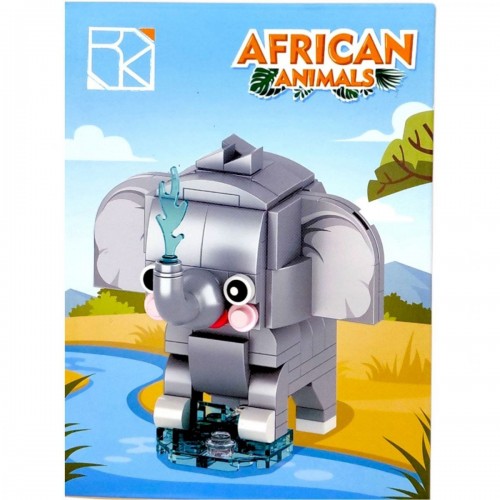Конструктор "Африканские животные" (СЛОН) (MiC)
