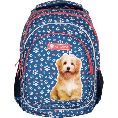 Рюкзак Astrabag Cute puppy (39х28х15 см) (МІС)
