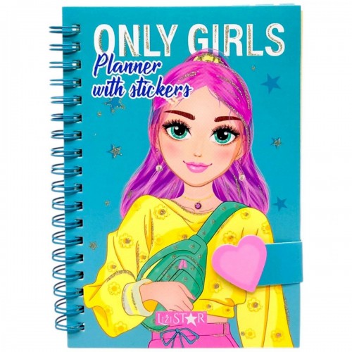 Блокнот для девочек Only Girls Planner (ВИД 3) (Апельсин)