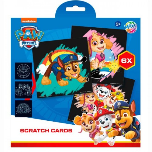 Набір для творчості "Скретч-картки" (Paw Patrol)