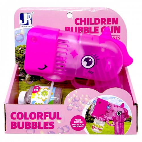 Мыльные пузыри (батар. пистолет, свет, короб. 20*10*20 см) (MiC)