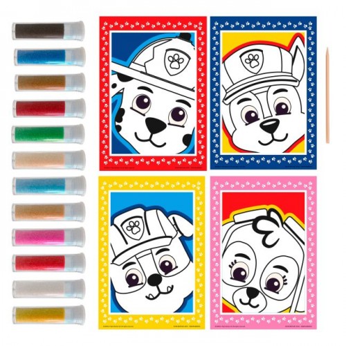 Художественный набор для рисования песком (Paw Patrol)