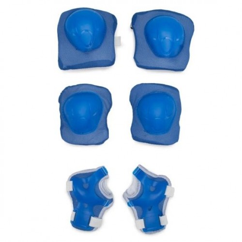 Набiр захисту наколінники, налокітники, в сітці (СИНІЙ) (MiC)