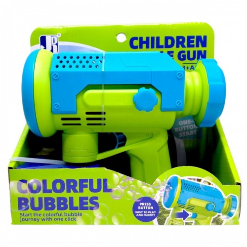 Мыльные пузыри пистолет, короб. (Зеленый) (JIADIHONG)