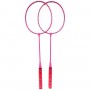 Бадмiнтон 2 ракетки (волосінь) у чохлі 65 см (РОЖЕВИЙ) (MiC)