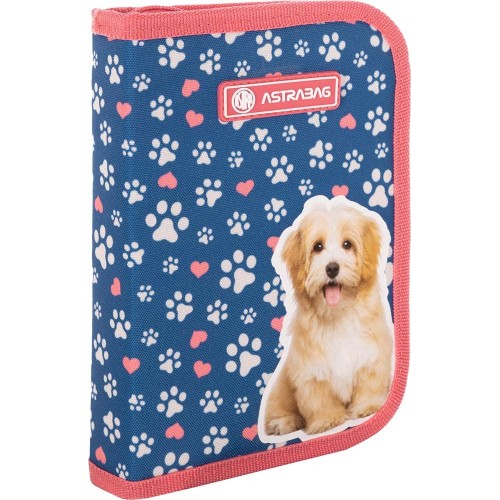 Пенал Astrabag Cute puppy (20 х 14 x 3,5 см) (МІС)