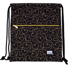 Сумка для взуття Golden Hearts (45 x 38 см)