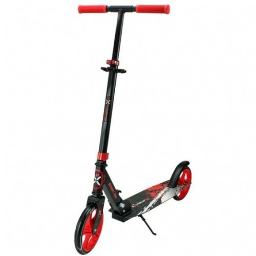 Самокат міський 2-х колісний алюміній, колеса 200 мм (ЧЕРВОНИЙ) (MiC)