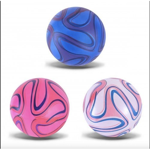 Мʼяч гумовий 9 см 60 грамів у пакеті 5 кольор (1 шт) (МІС)